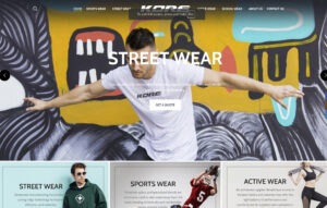 Sports Wear Website Developer